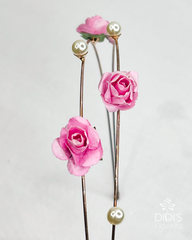 Pink and Pearl Headband