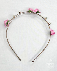 Pink and Pearl Headband