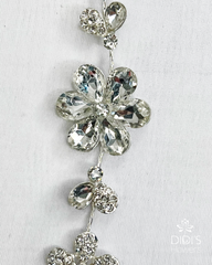 Flower Rhienstone Hairpiece