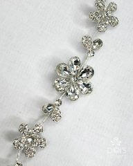 Flower Rhienstone Hairpiece