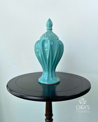 Teal Tranquility Vase