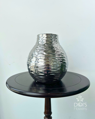 Lustre Silver Vase