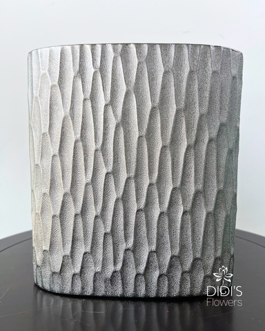 Silver Glow Vase