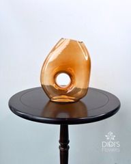 Warm Amber Vase
