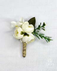 White Boutonniere