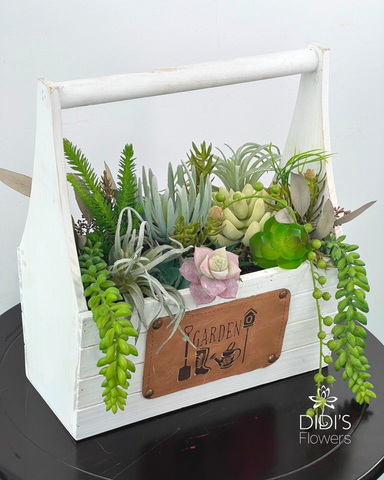 Succulent Garden Basket