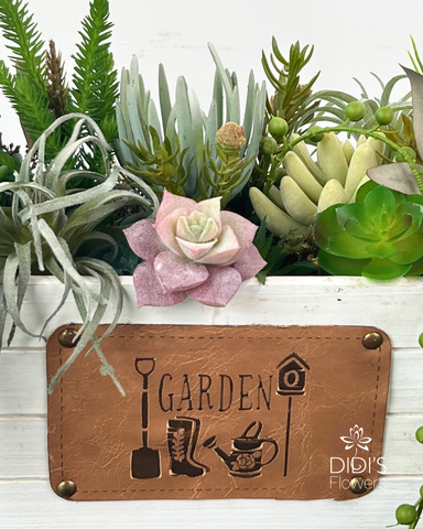 Succulent Garden Basket