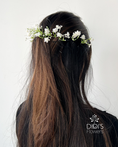 Individual flowers for shop hair