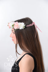Pink and White Crown